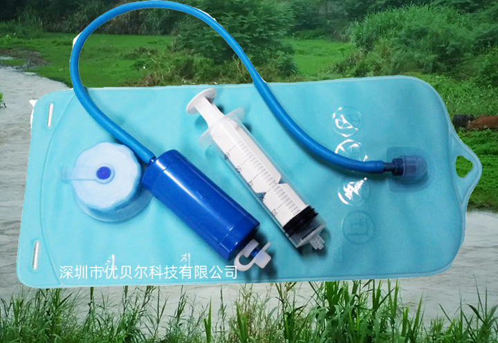 广东新航注册水袋应急便携式净水器
