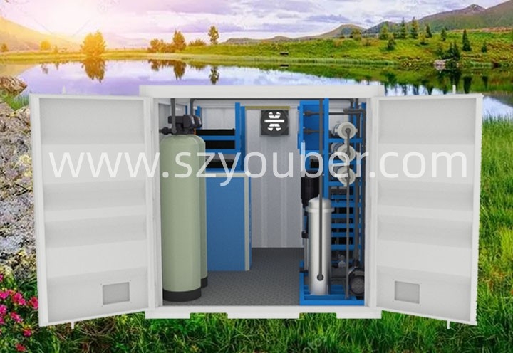 齐齐哈尔1吨/小时社区集装箱集中供水系统